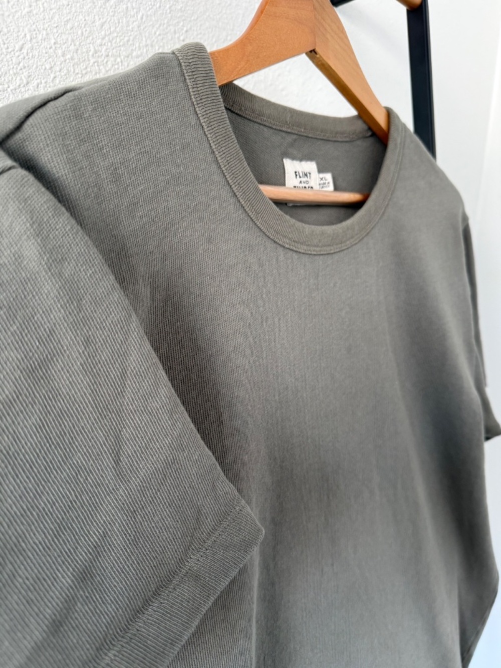 Flint and Tinder Surplus T-Shirt - Heavyweight Cotton Tee - Picture 3 of 5
